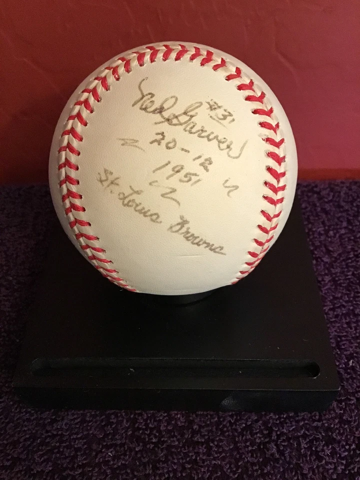 NED GARVER Autograph BASEBALL JSA Certified Signed DETROIT AUTO** - Image 2 of 4