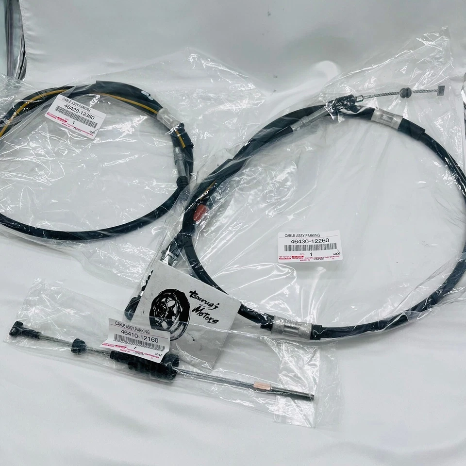 Toyota COROLLA CP 87-91 Genuíno CABO ASSY FREIO DE ESTACIONAMENTO Esquerda, Direita e Centro - Imagem 4 de 4