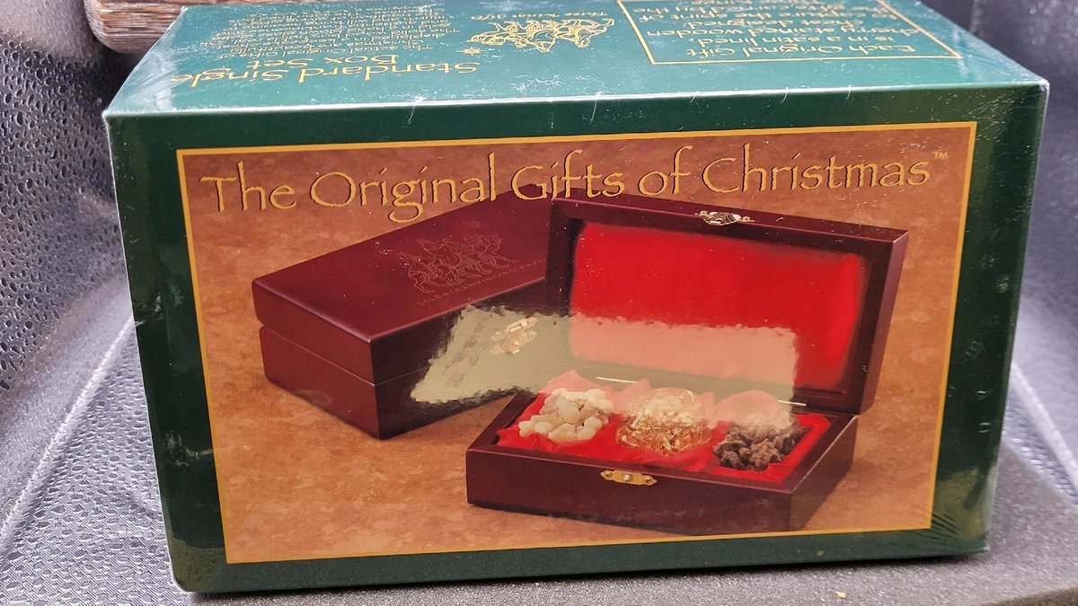 The Original Gifts Of Christmas Gold Frankincense and Myrrh Box Holida