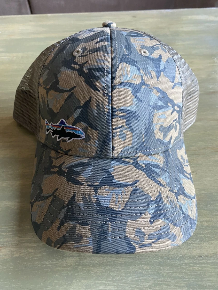 patagonia camo trout hat