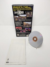 Road Rash (3DO, 1994) Longbox Manual & Music CD Only - No Game