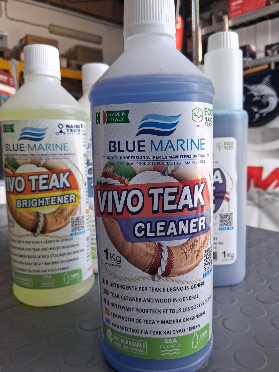 Blue Marine Vivo Teak Cleaner Detergente - 1Kg