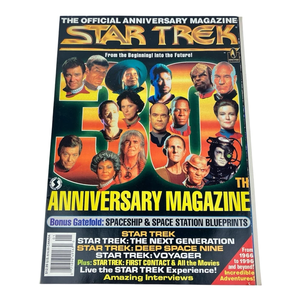 Star Trek 30th Anniversary Magazine Collectible Lot + TV Guide Collection Vtg - Image 2 of 4