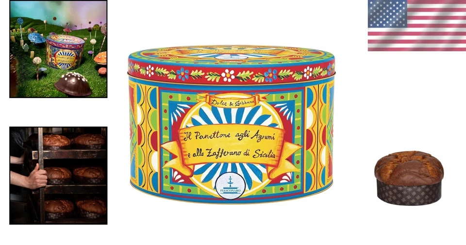 Dolce and Gabbana Panettone - Edição Limitada Estanho - Imagem 2 de 4