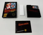 Super Mario Bros 5 Screw Hangtab COMPLETE CIB (Game Box Manual) Nintendo NES