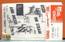 CAL-SCALE HO MARS LIGHT w/BRACKET # 190-263