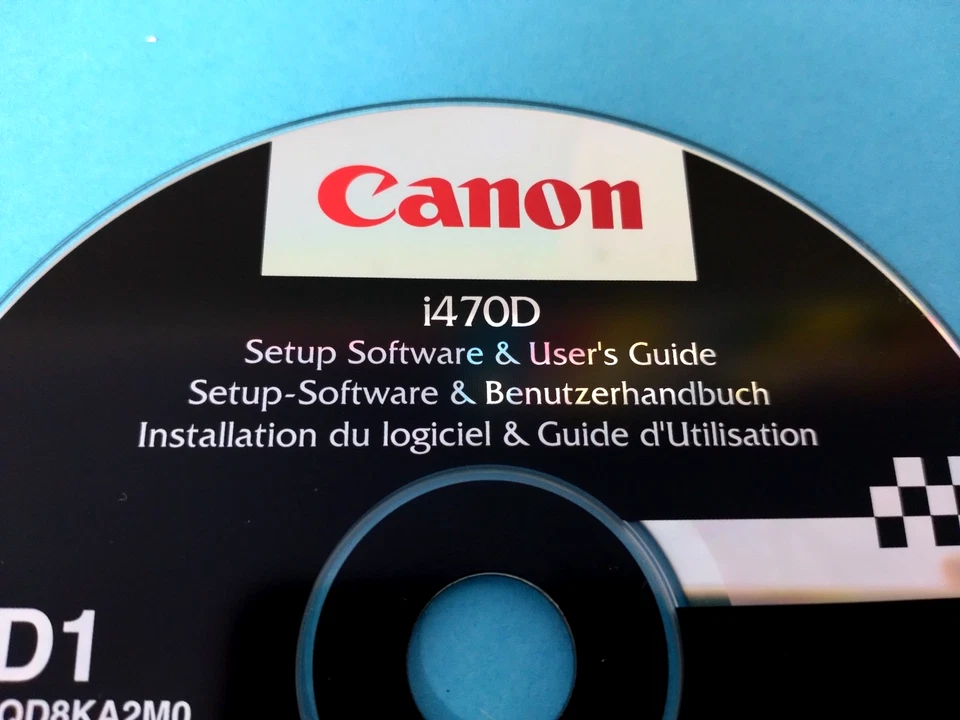 609. CANON i470D Printer Setup Software & User Guide CD - Image 2 of 2