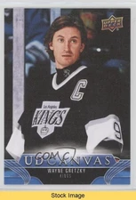 2023-24 Upper Deck Series 2 UD Canvas Retired Wayne Gretzky #C241 HOF READ 7i6
