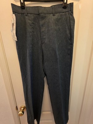 Vintage Levi's Action Slacks Pants Mens 34x33 Brown STA-PREST Made USA Polyester