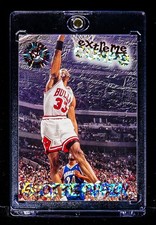 Scottie Pippen RARE REFRACTOR ICE FOIL PRIZM INVESTMENT CARD Chicago Bulls SP