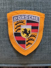 Porche Embroided Patch Logo