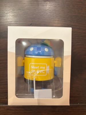 Google Android Mini Collectible GVC Intern Figure Meet Me On Vtg Vinyl