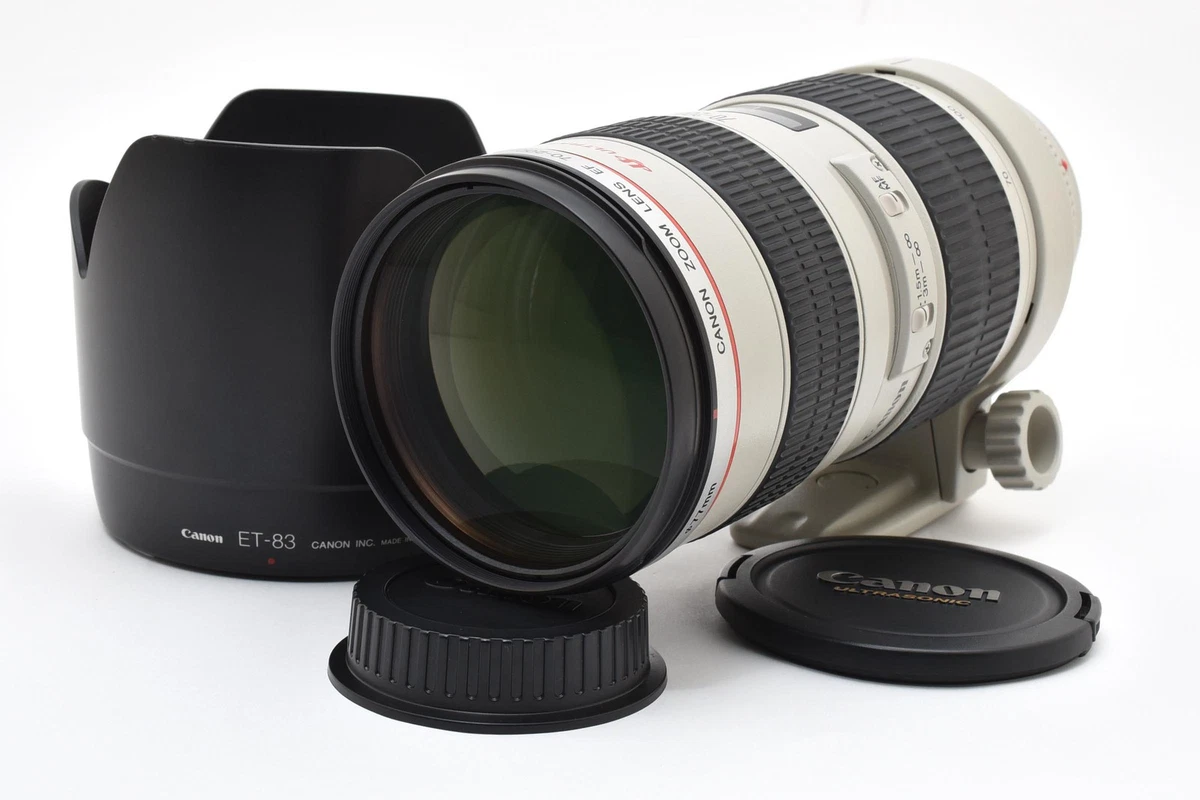 Canon 70-200mm Focal f/2.8 Camera Lenses for sale | eBay