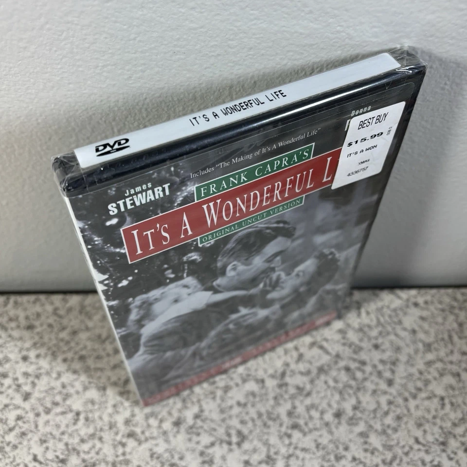 It's a Wonderful Life (DVD, 1946) Original Uncut Version James Stewart Capra NEW - Image 4 of 4