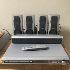 Philips MX6050D Progressive Scan DVD Home Theater System W/ Remote No Subwoofer