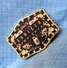 2015 Pendleton Whisky Let'er Buck Promo Belt Buckle Montana Silversmiths .GMP650