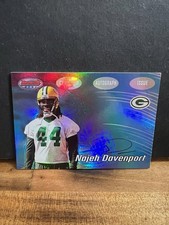 Najeh Davenport 2002 Bowman’s Best Rookie Auto Card Green Bay Packers. rookie card picture