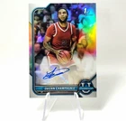 Julian Champagnie Auto SP 2022 Bowman 1st Chrome Prospect Refractor Spurs