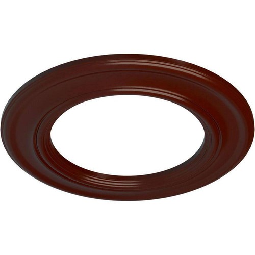 Ekena Millwork Ceiling Medallion 1"x20-7/8"x20-7/8"Polyurethane Brushed Mahogany - Picture 2 of 6