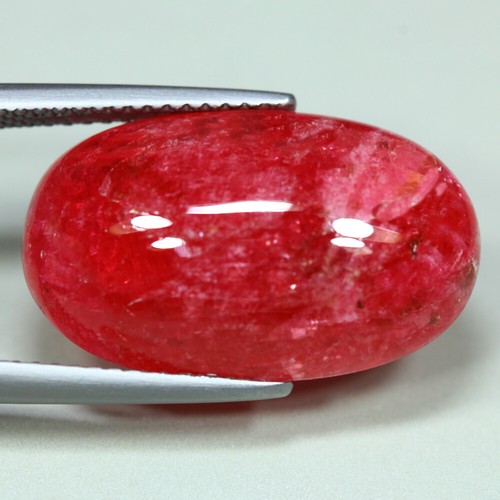 14.73 Cts_Loose Gemstone_100 % Natural Unheated Red Rhodonite Cabochon - 第 1/3 張圖片