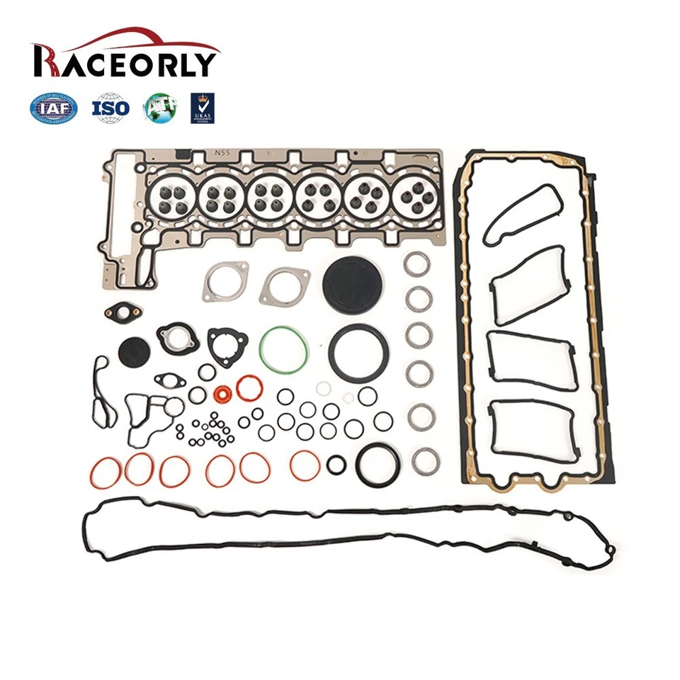 RACE Engine Rebuild Gasket Main Con Rod Bearing For BMW M2 335i X5 F15 3.0 N55 Foto 2 de 4