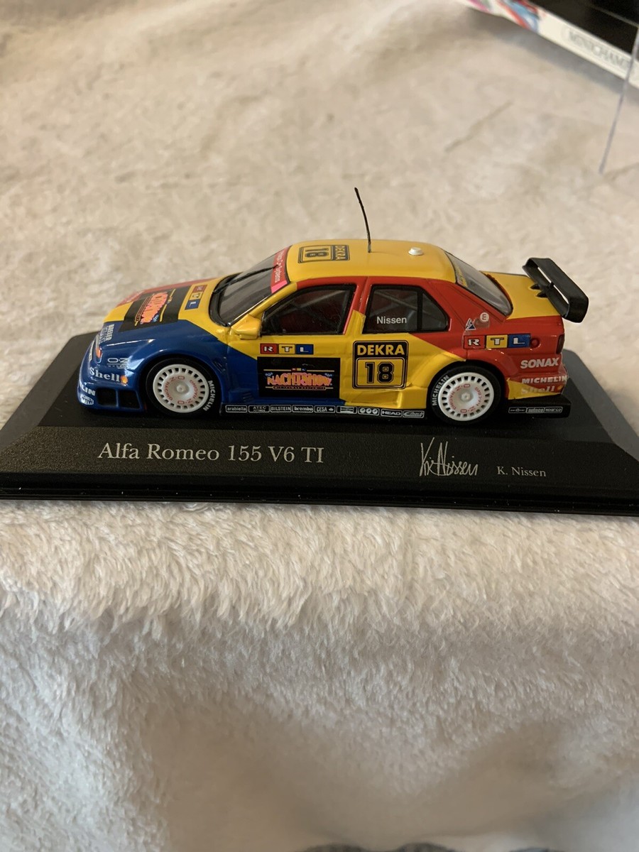 1:43 diecast Minichamps Alfa Romeo 155 V6 T1 #18, DTM 1994