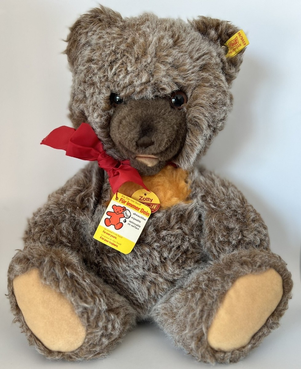 Steiff 16 Inch Zotty Teddy Bear Has All His Original Tags