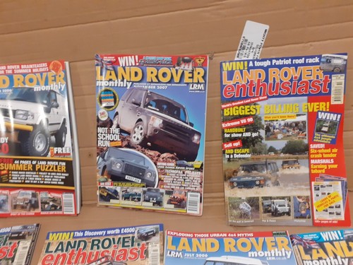Land Rover Magazine verschiedene Daten/Jahre seltene Arbeit Lot 28 - Bild 11 von 14