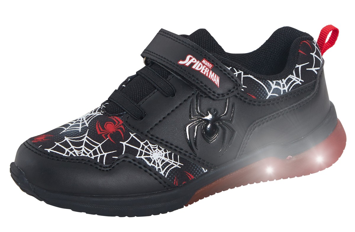 Spiderman Light Up Trainers For Boys Miles Morales Flashing Lights Sports  Shoes