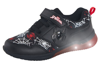 Spiderman Light Up Trainers For Boys Miles Morales Flashing Lights Sports  Shoes UK