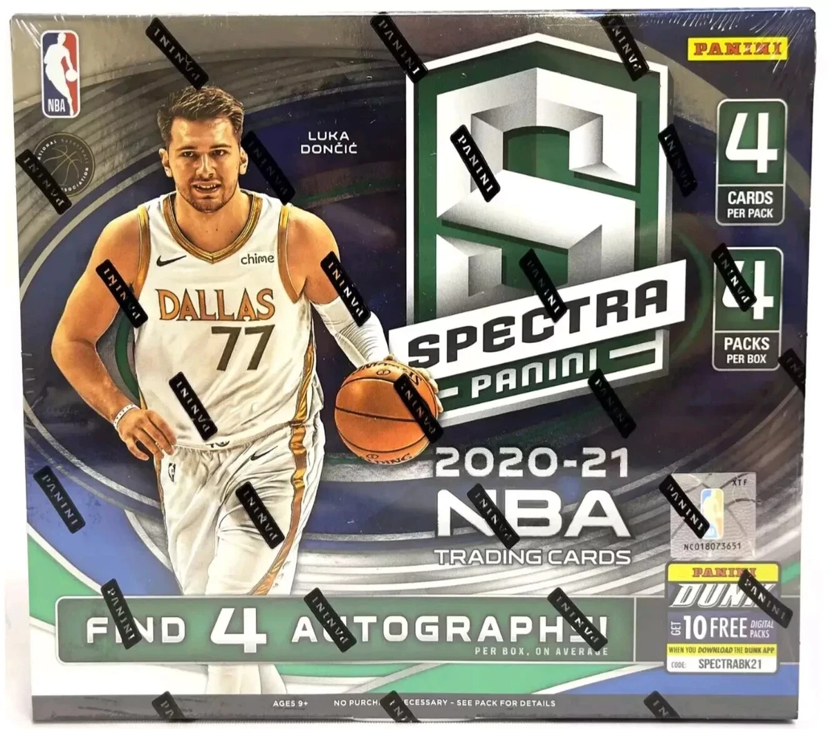 2020-21 Panini Spectra NBA Basketball Factory Sealed Hobby Box | eBay