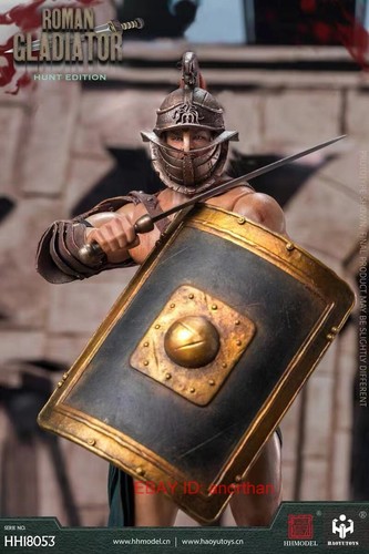 Figura de acción HHMODEL HH18053 Legión Imperial Edición Caza Gladiador Romano 1/6 - Imagen 3 de 8