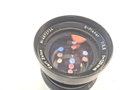 Carl Zeiss S-Planar 120mm f/5.6 lens # 4872734 | eBay Carl Zeiss S-Planar 120mm f/5.6 lens # 4872734 | eBay
