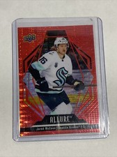2022-23 Upper Deck Allure Hockey Jared McCann Red Rainbow #20 Kraken 