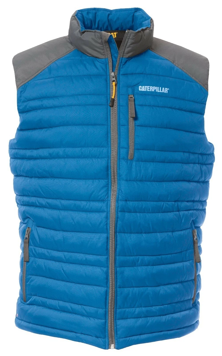 caterpillar hooded vest