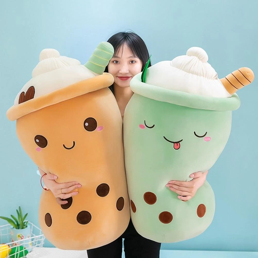 Boba milk tea sales plush toy