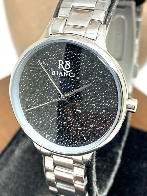 Roberto Bianci Womens Watch RB0248 Black Dial Quartz Silver  display picture 2