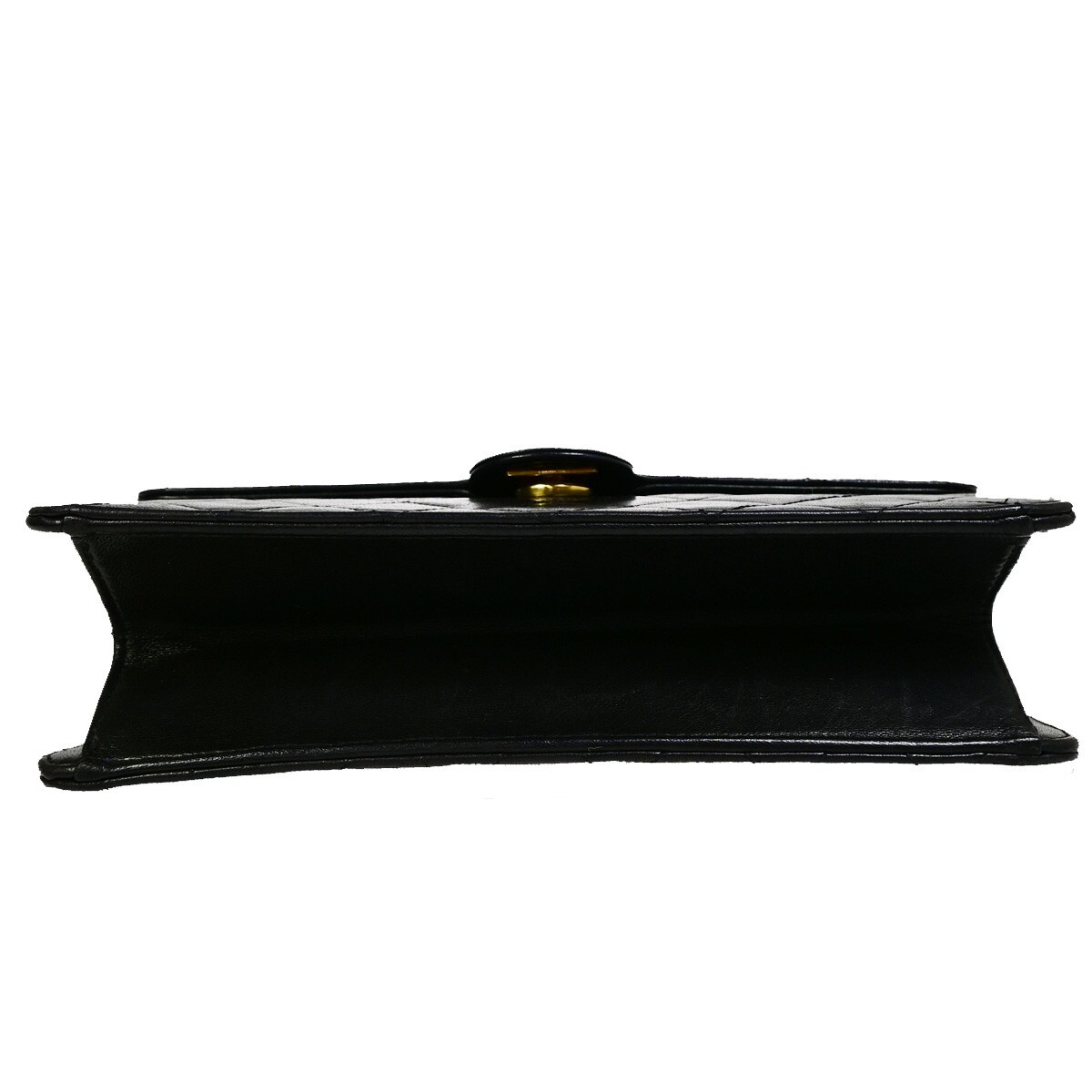 CHANEL CC Matelasse Chain Shoulder Bag Leather Black GHW CHANEL CC Matelasse Chain Shoulder Bag Leather Black GHW