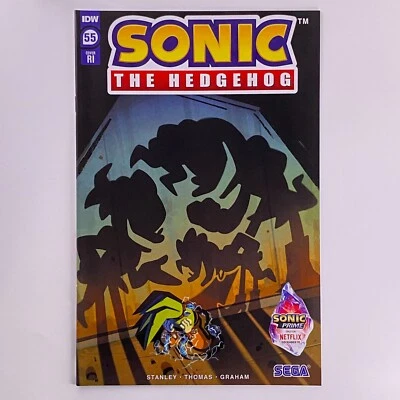 Sonic The Hedgehog #55 RI Fourdraine Variante 1:10 - Neuf - Photo 1/2