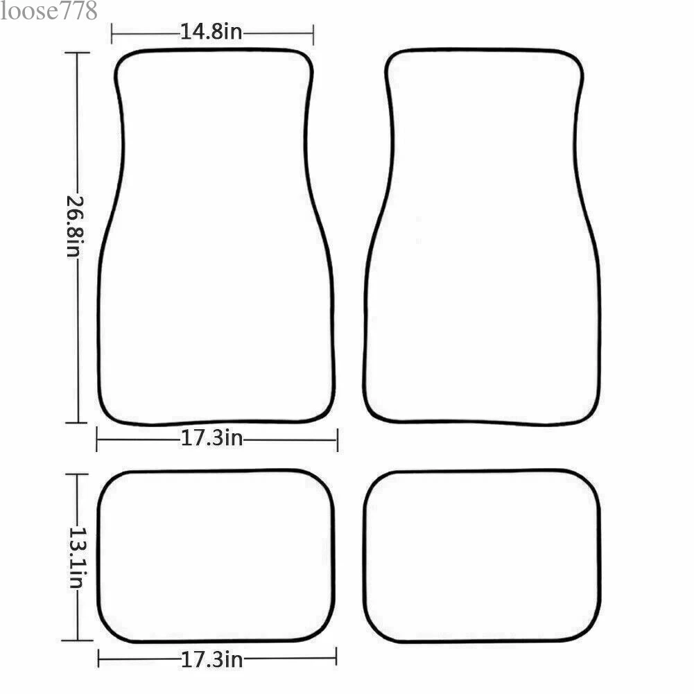 Miles Spider-Man Car Floor Mats