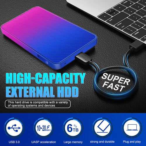 1-30TB USB Hard Drive Portable Mass Storage Reliable and Durable External HDD - Afbeelding 5 van 46
