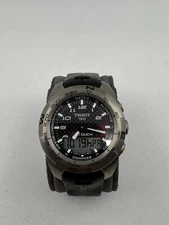 * Tissot T-Touch Expert Titanium Black Rubber Strap Men's Watch T0134204720200