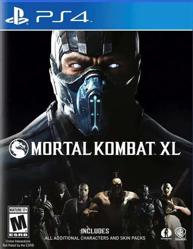 Mortal Kombat XL PS4 Brand New Game (2016 Multiplayer Action/Adventure Fighting)