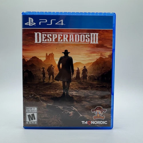 Desperados III (Sony PS4, 2020) Great Condition Free Shipping