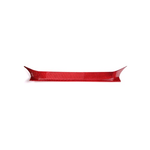 Cubierta superior de interruptor de CA de fibra de carbono roja para Maserati Ghibli 2014-2015 - Imagen 6 de 9
