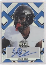2022 Leaf Metal Draft Portrait Blue Prismatic /30 David Bell #PA-DB1 Auto 4z8