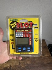 New Radica Pocket Slot Casino Handheld Video Game Model 1370