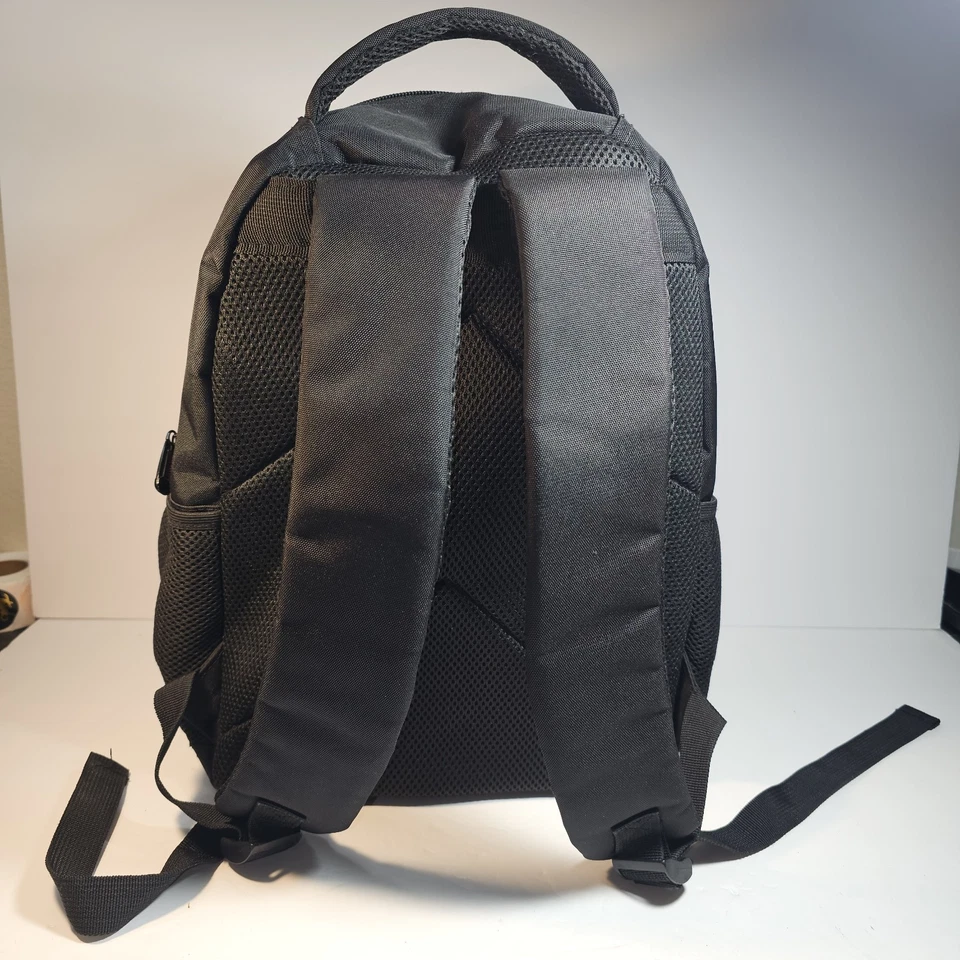 LAWLAIT Raptor T-Rex Dinosaur Kids SCHOOL BACKPACK Blue & Black - 2 COMPARTMENTS - Image 4 of 4