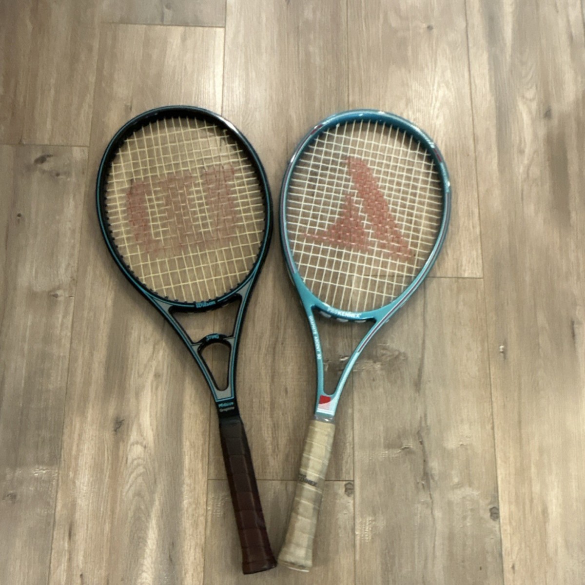 Vintage Wilson Sting Midsize Graphite & ProKennex Ace 90 Tennis