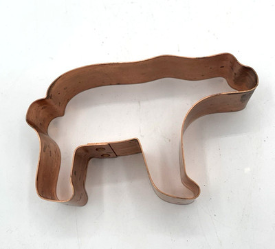 Kitchen Collectibles Brand Copper BEAR Cookie Cutter